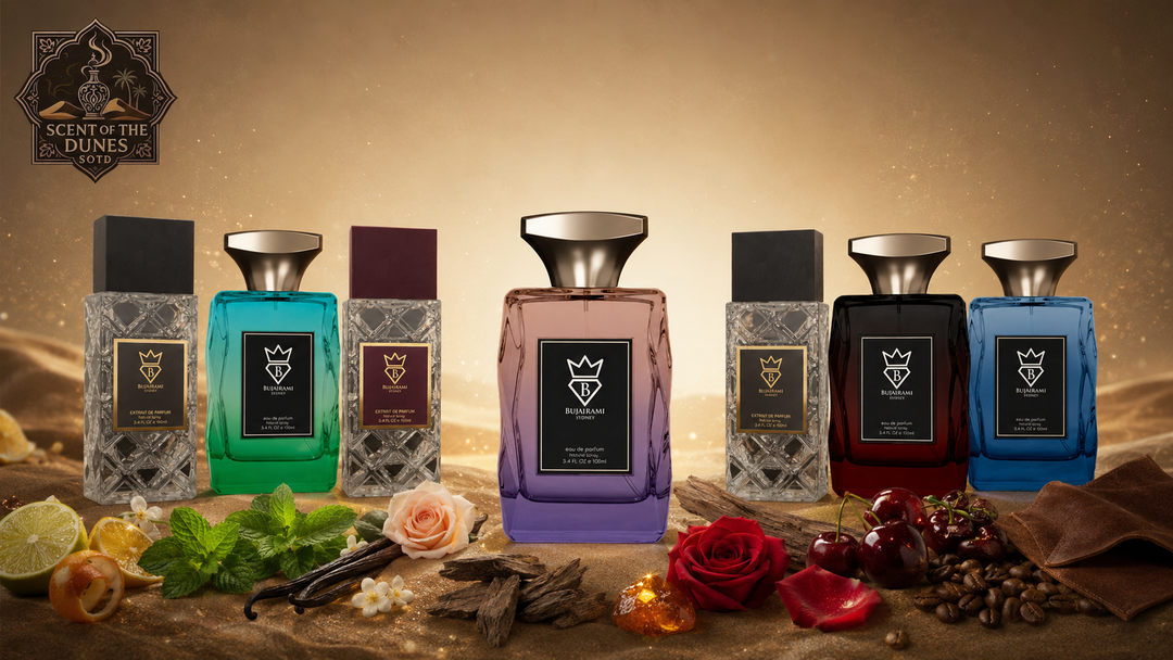 Best Bujairami Perfumes by Scent Family: Fresh, Sweet, Oud, Vanilla, Leather & Floral Picks