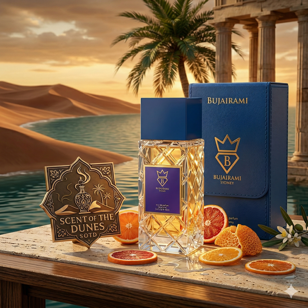 Bujairami Drip Review UK — The Ultimate Fresh Citrus Extrait for Summer
