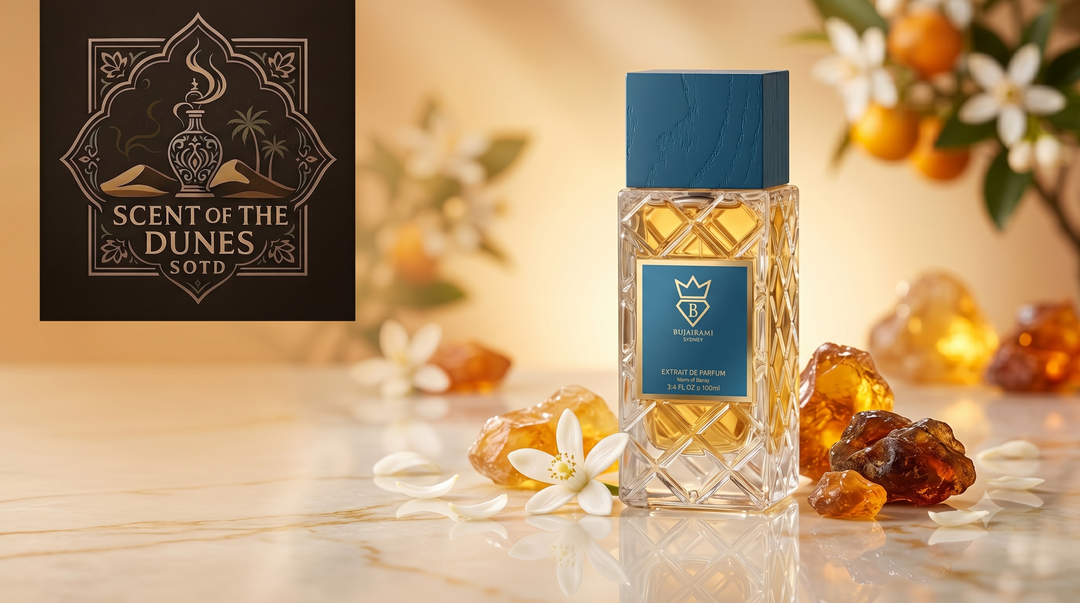 Bujairami Epic Moments in the UK: A Floral Amber Fragrance Inspired by Louis Vuitton Stellar Times Extrait
