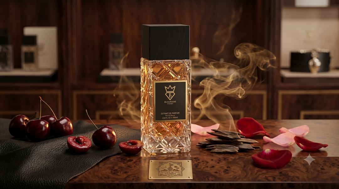 Bujairami Lust UK: A Floral Woody Fragrance Inspired by Cherry Oud