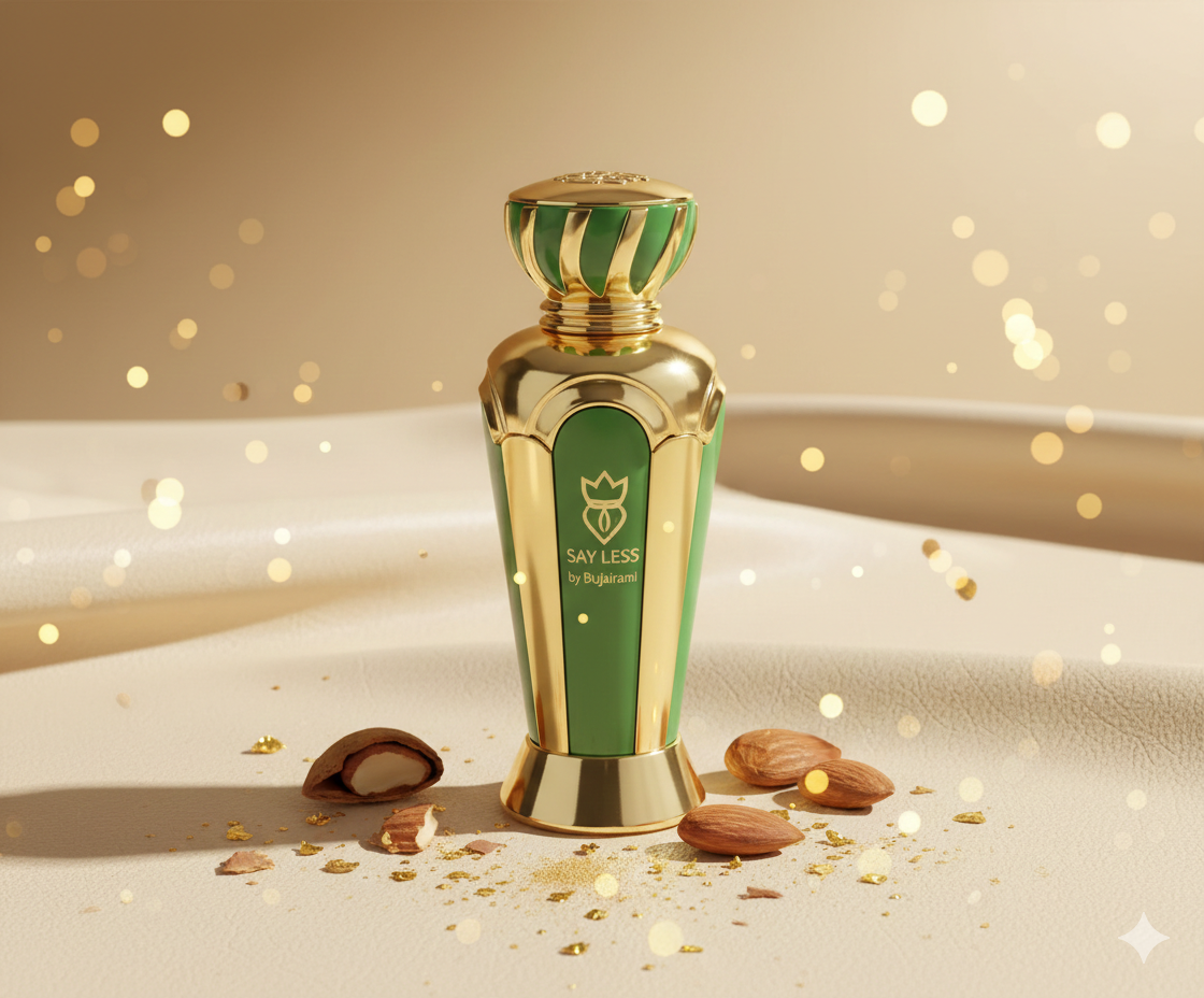 Say Less by Bujairami – Sweet Almond Vanilla Elegance