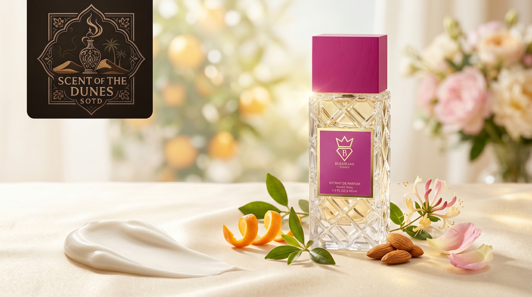 Bujairami Stellar Bloom Extrait in the UK: A Floral Citrus Musk Fragrance Inspired by Rose Star Dior