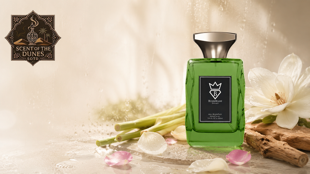 Bujairami Tea Splash in the UK: A Fresh Floral Woody Fragrance Inspired by Louis Vuitton Rain Tea