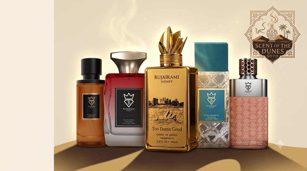 The Complete Bujairami Perfumes UK Guide: Every Fragrance at Scent of the Dunes