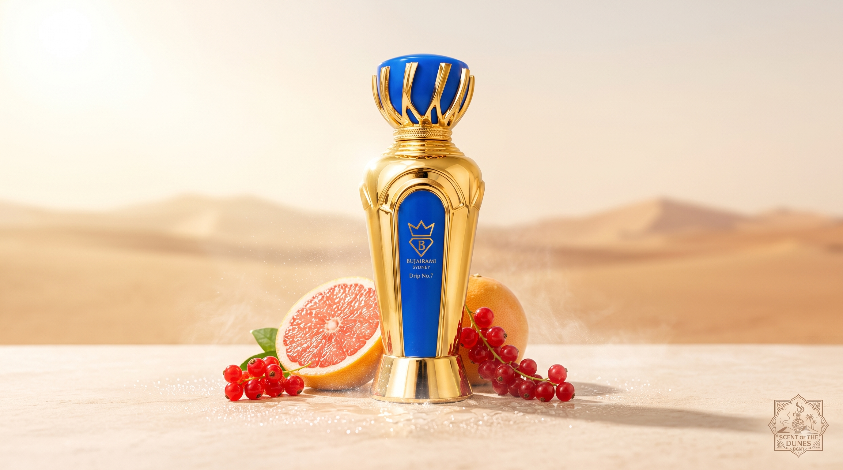 Bujairami Drip No.7 UK: Citrus Marine EDP Inspired by Limonata Narcotica