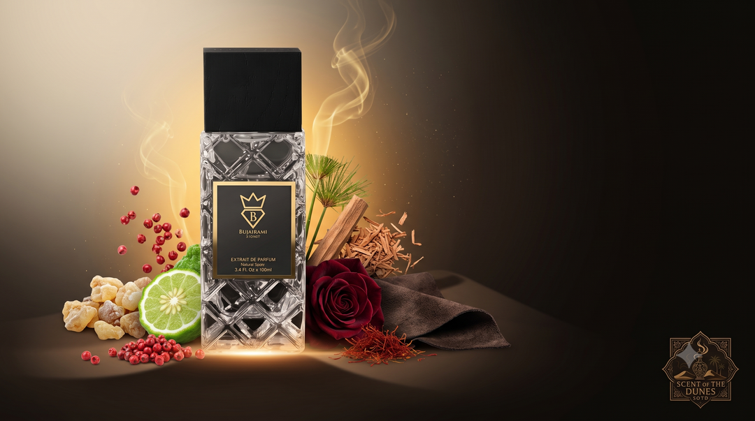 Purpose 50 Amouage Inspired Fragrance UK: Bujairami Shadow Script