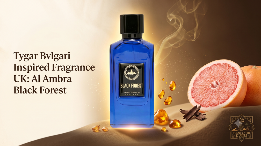 Tygar Bvlgari Inspired Fragrance UK: Al Ambra Black Forest