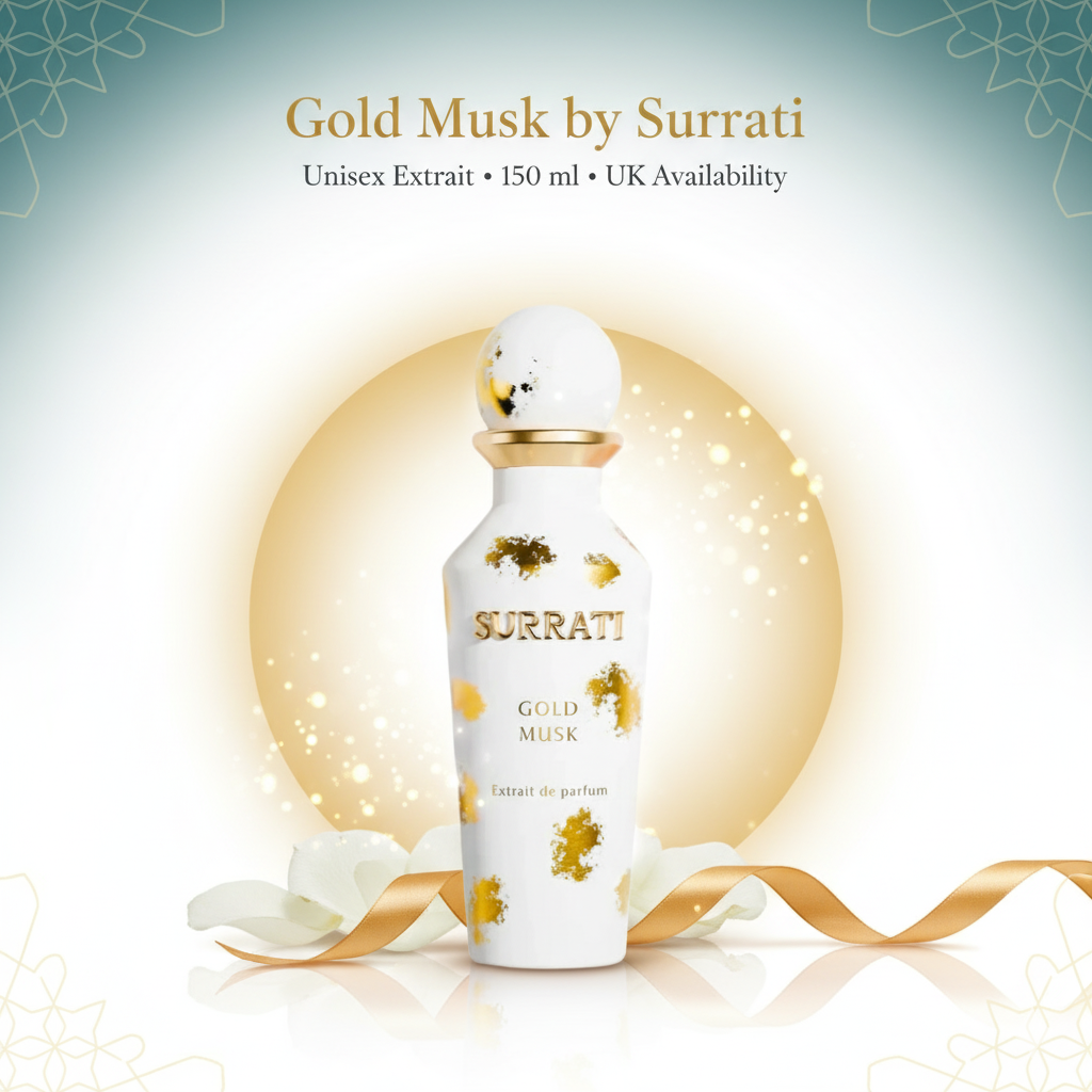 Gold Musk Surrati Review (UK): Unisex Caramel Musk EDP