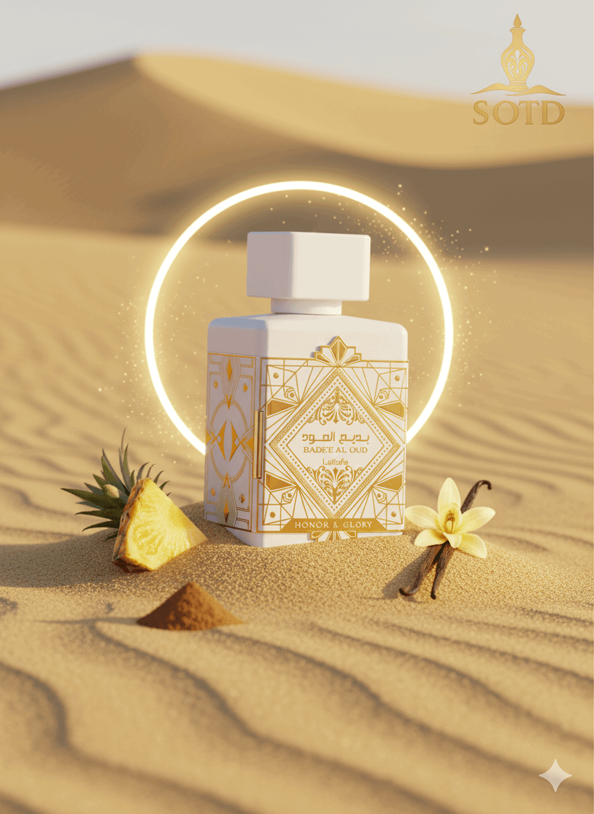 Lattafa Bade'e Al Oud Honor & Glory – Scent of the Dunes