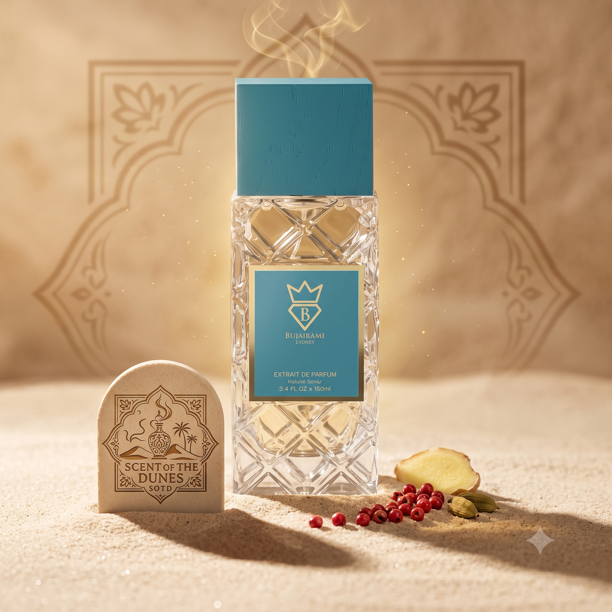 Bujairami Bossman Fruity Woody Chypre Unisex Extrait de Parfum 100ml