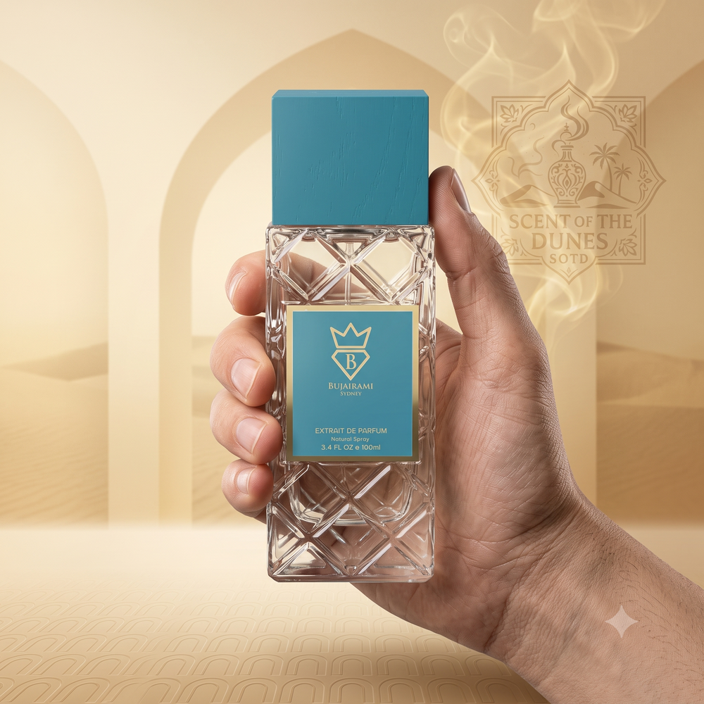 Bujairami Bossman fragrance notes pineapple grapefruit cinnamon vetiver UK