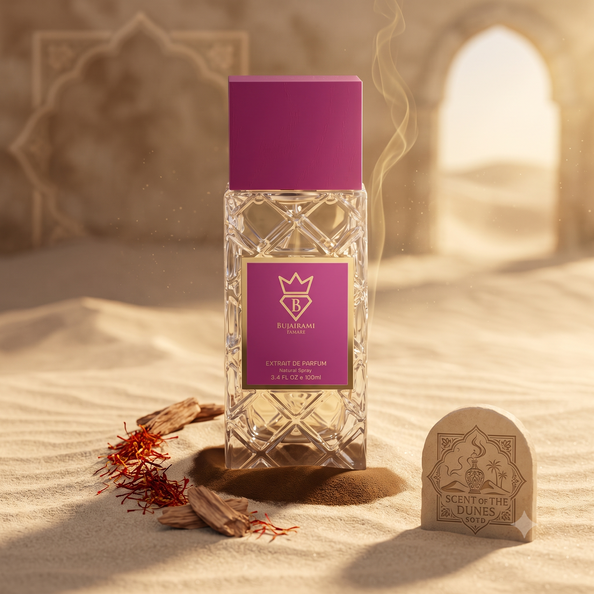 Bujairami First Class Amber Floral Unisex Extrait De Parfum 100ml
