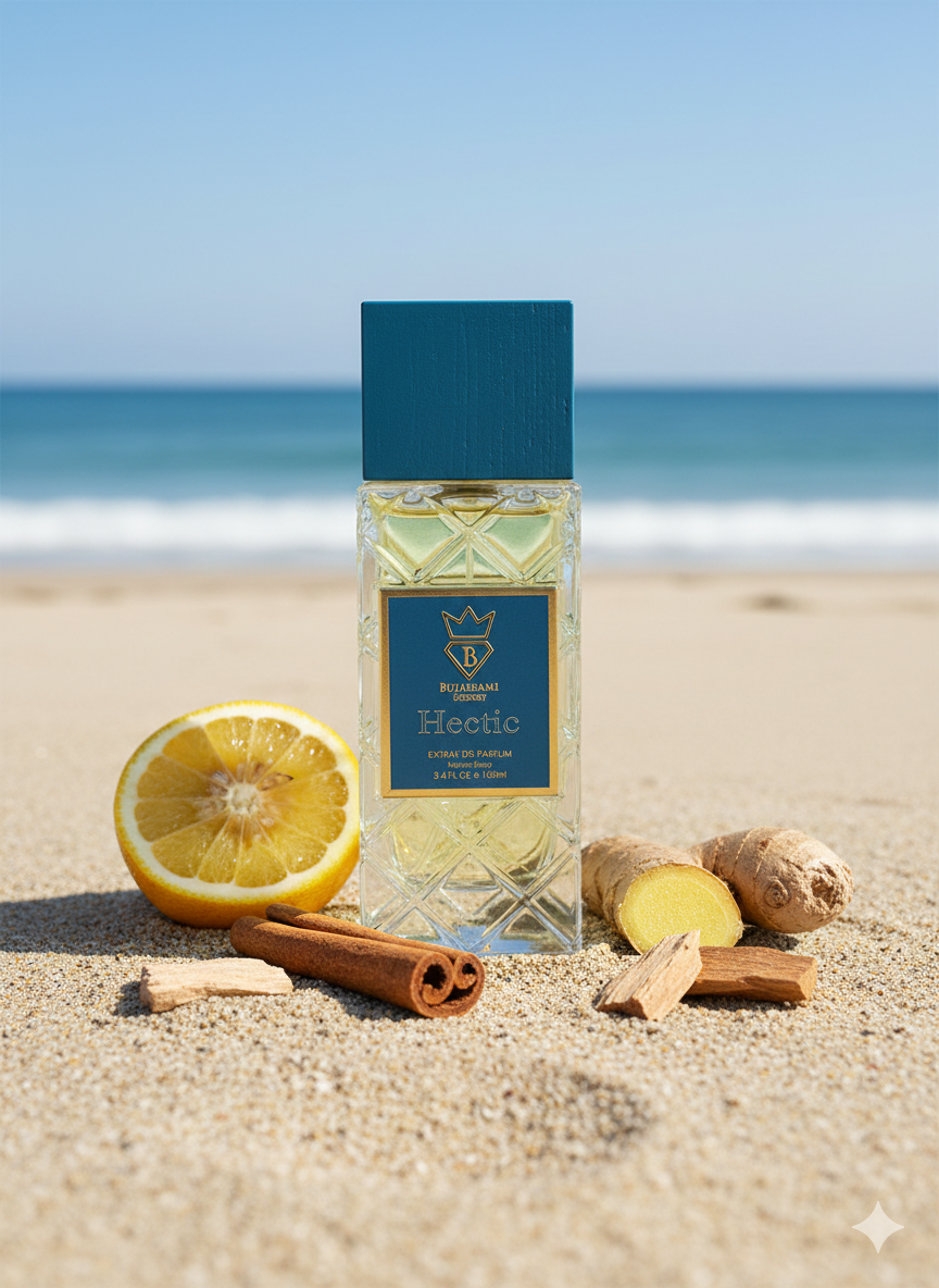 Bujairami Hectic Citrus Tea Unisex Perfume 100ml – Scent of the Dunes
