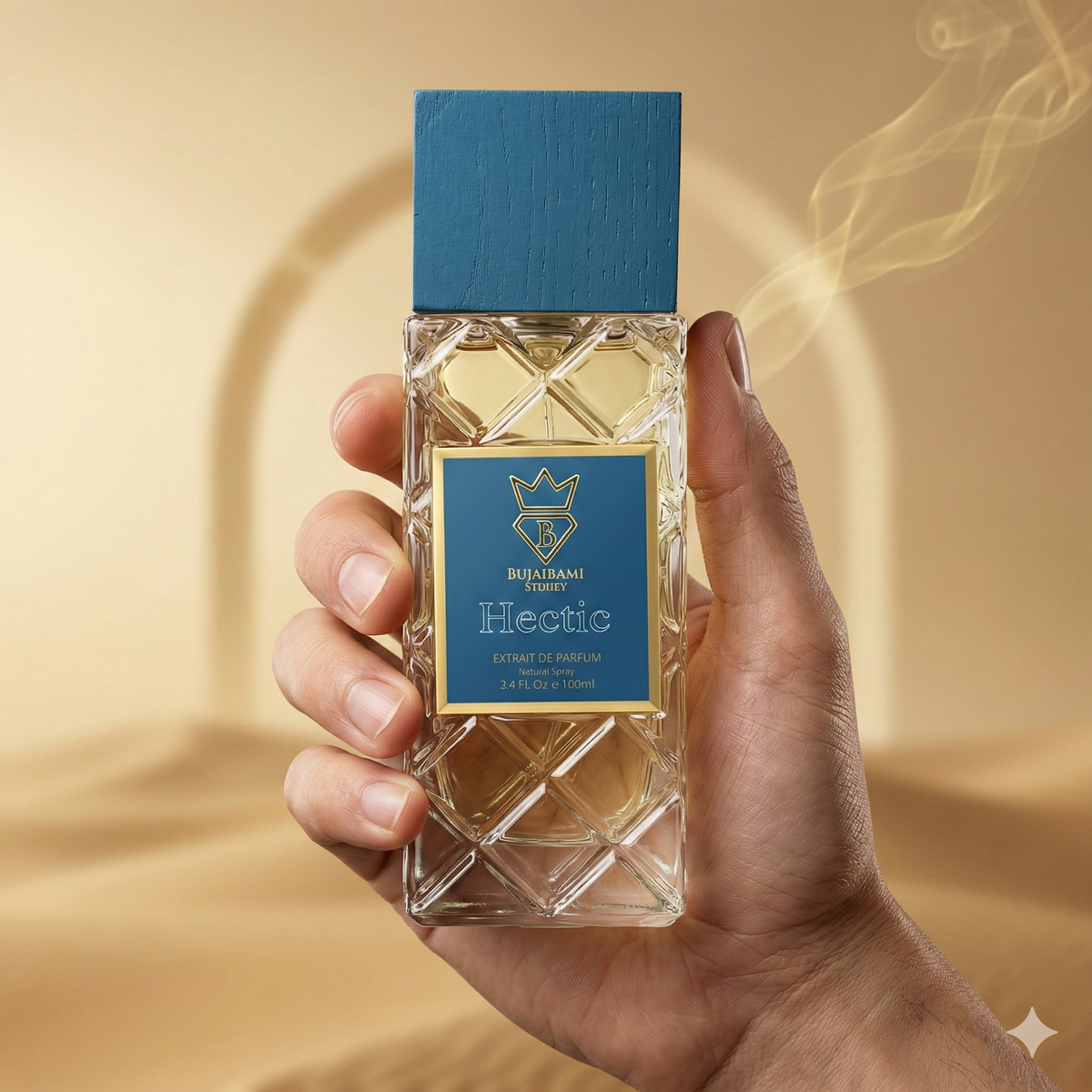 Bujairami Hectic Extrait 100ml UK | Citrus Tea – Scent of the Dunes
