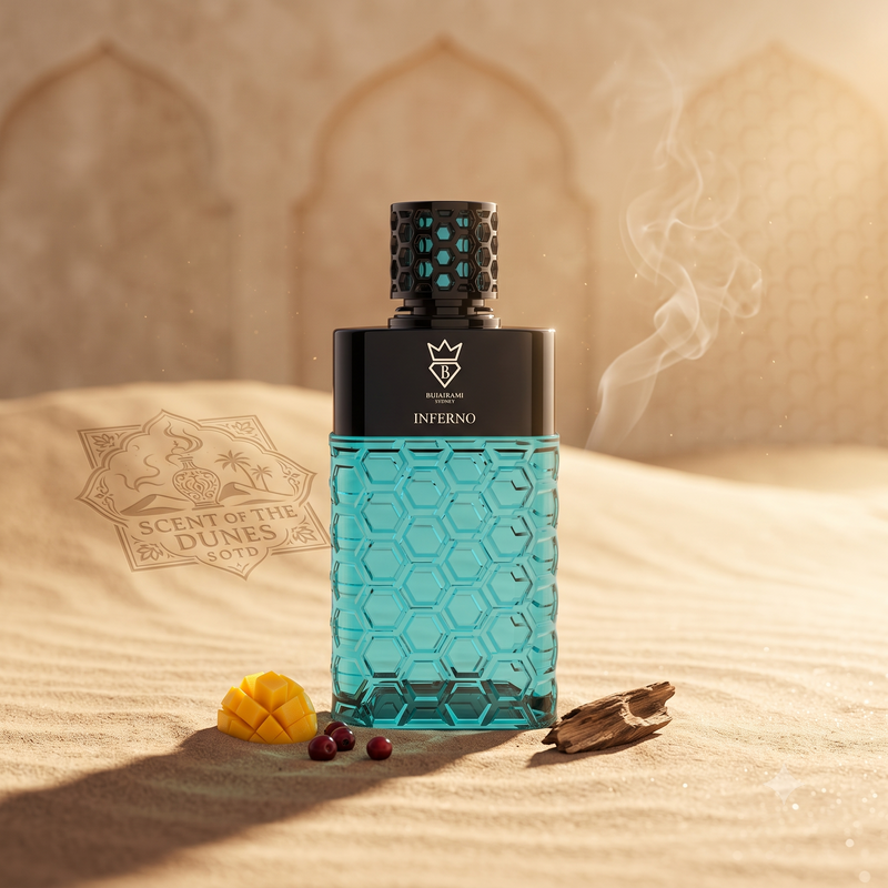 Bujairami Inferno Mango Amber Unisex Perfume EDP 100ml