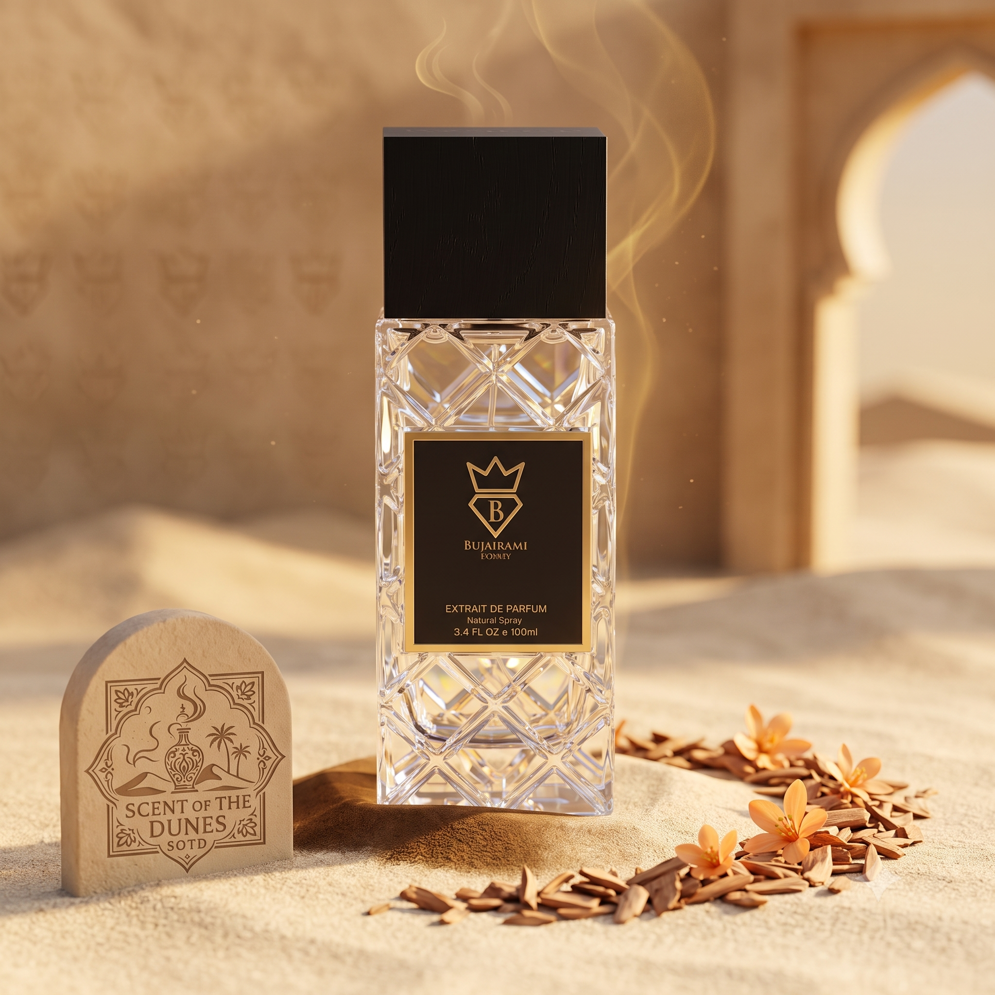 Bujairami Lucid Dream Woody Amber Floral Unisex Extrait de Parfum 100ml