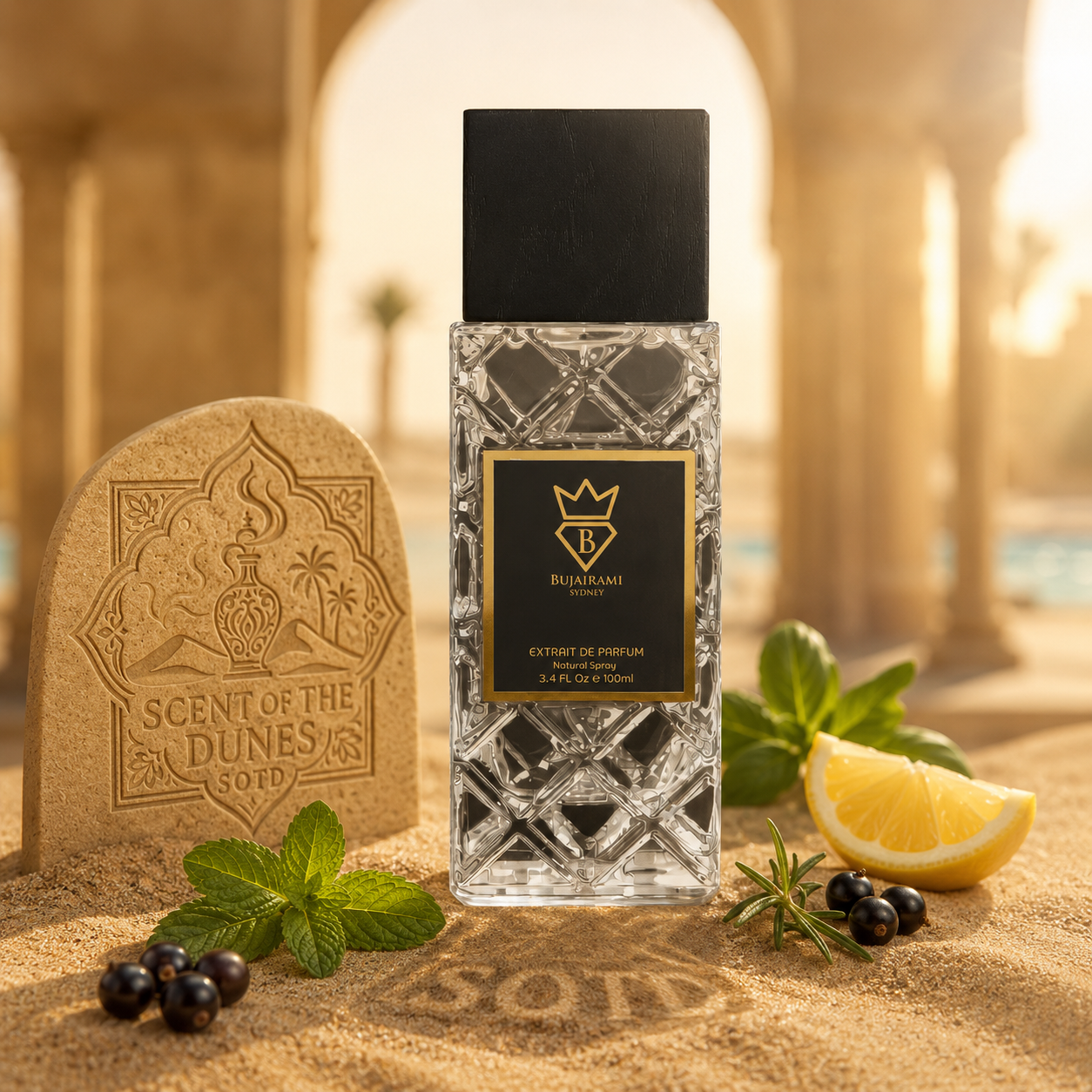 Bujairami Mojito Splash Fresh Citrus Unisex Perfume 100ml