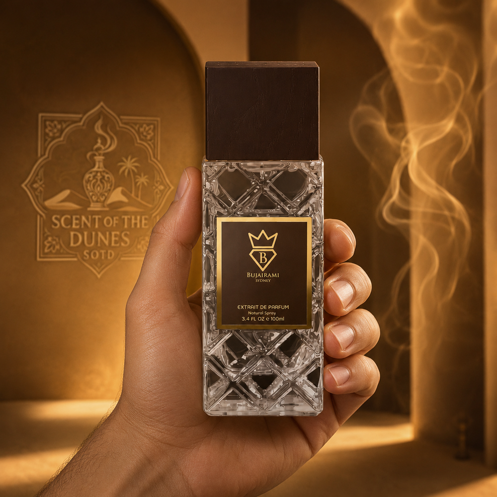 Bujairami Oud Money perfume bottle