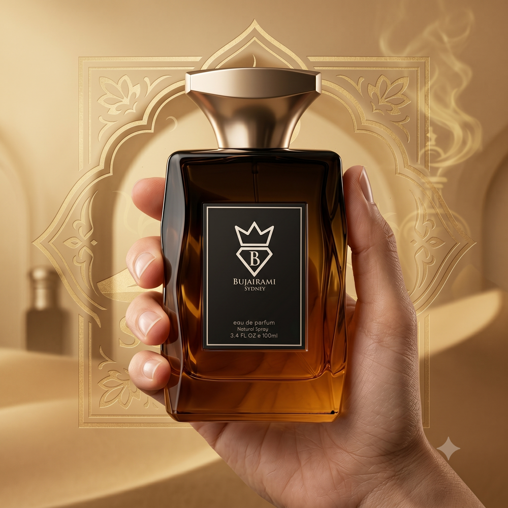 Bujairami Tonka Tease perfume bottle
