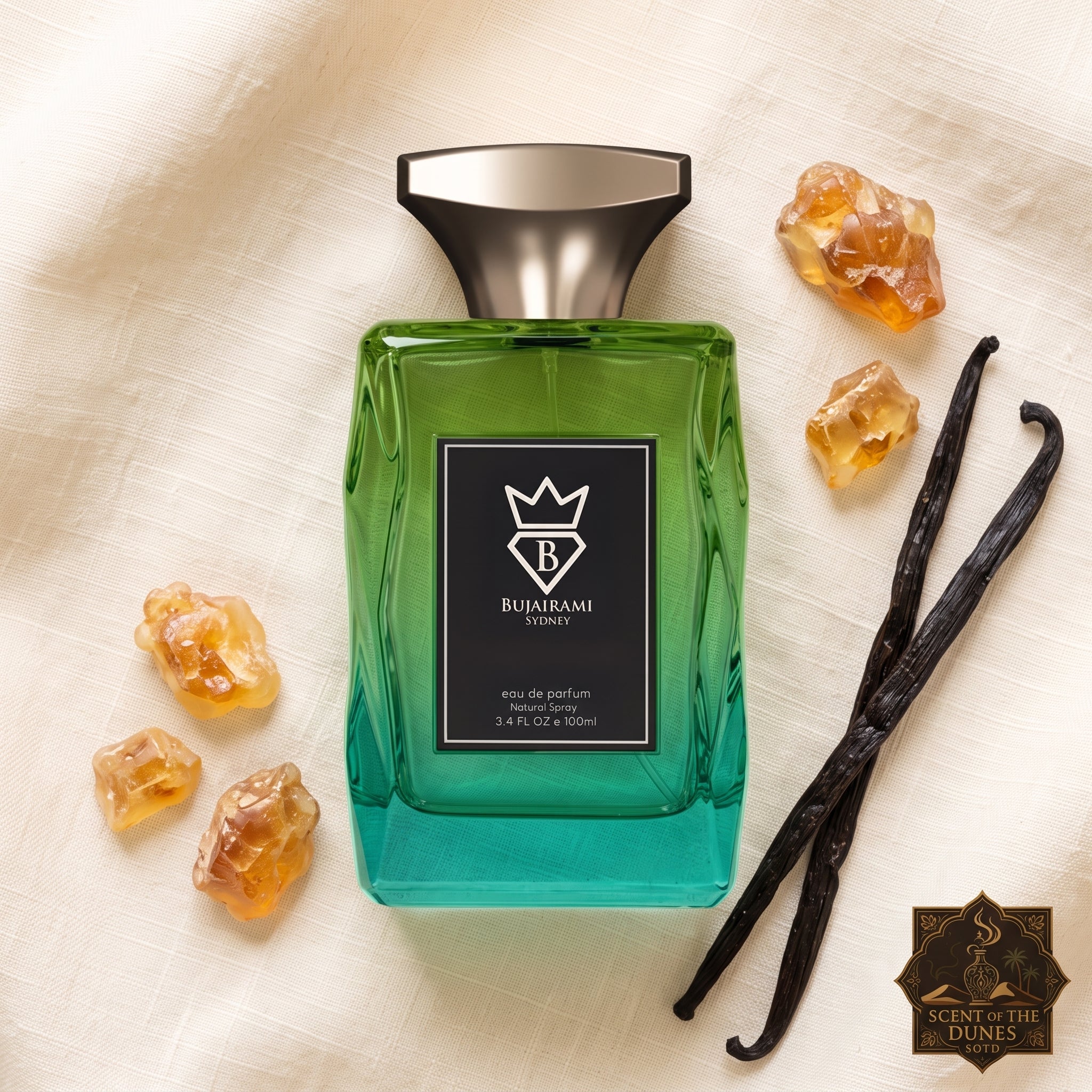 Bujairami Vice City Amber Gourmand Unisex EDP 100ml