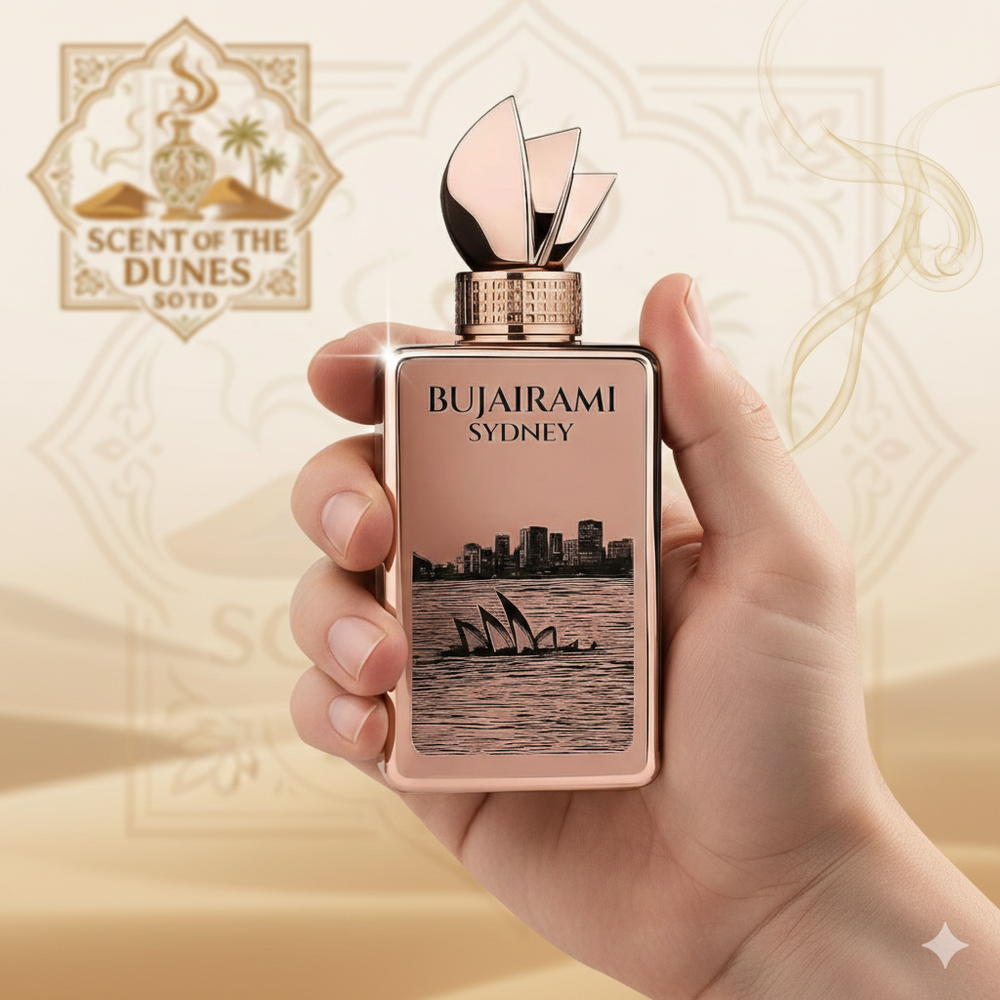 Bujairami Woolloomooloo review UK original Extrait bottle