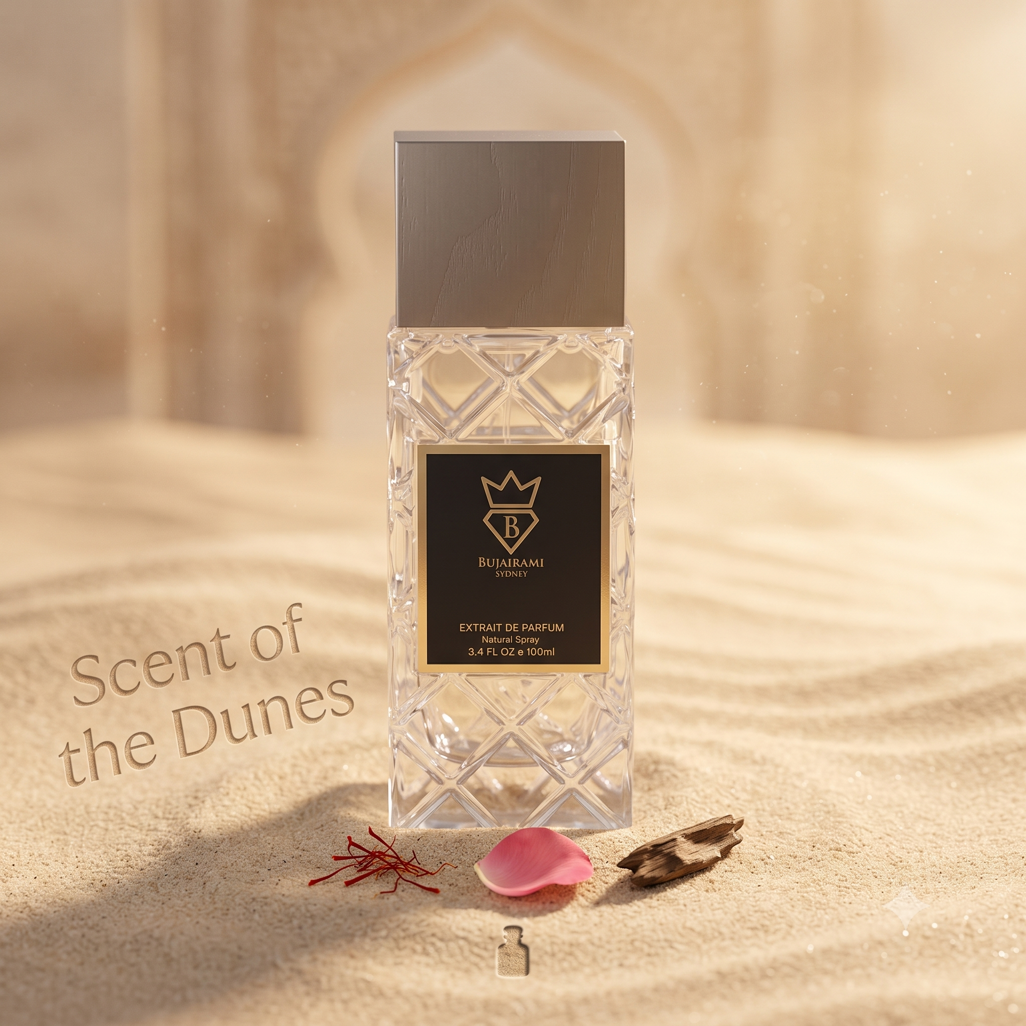Bujairami Ya Habibi Amber Oriental Unisex Extrait de Parfum 100ml