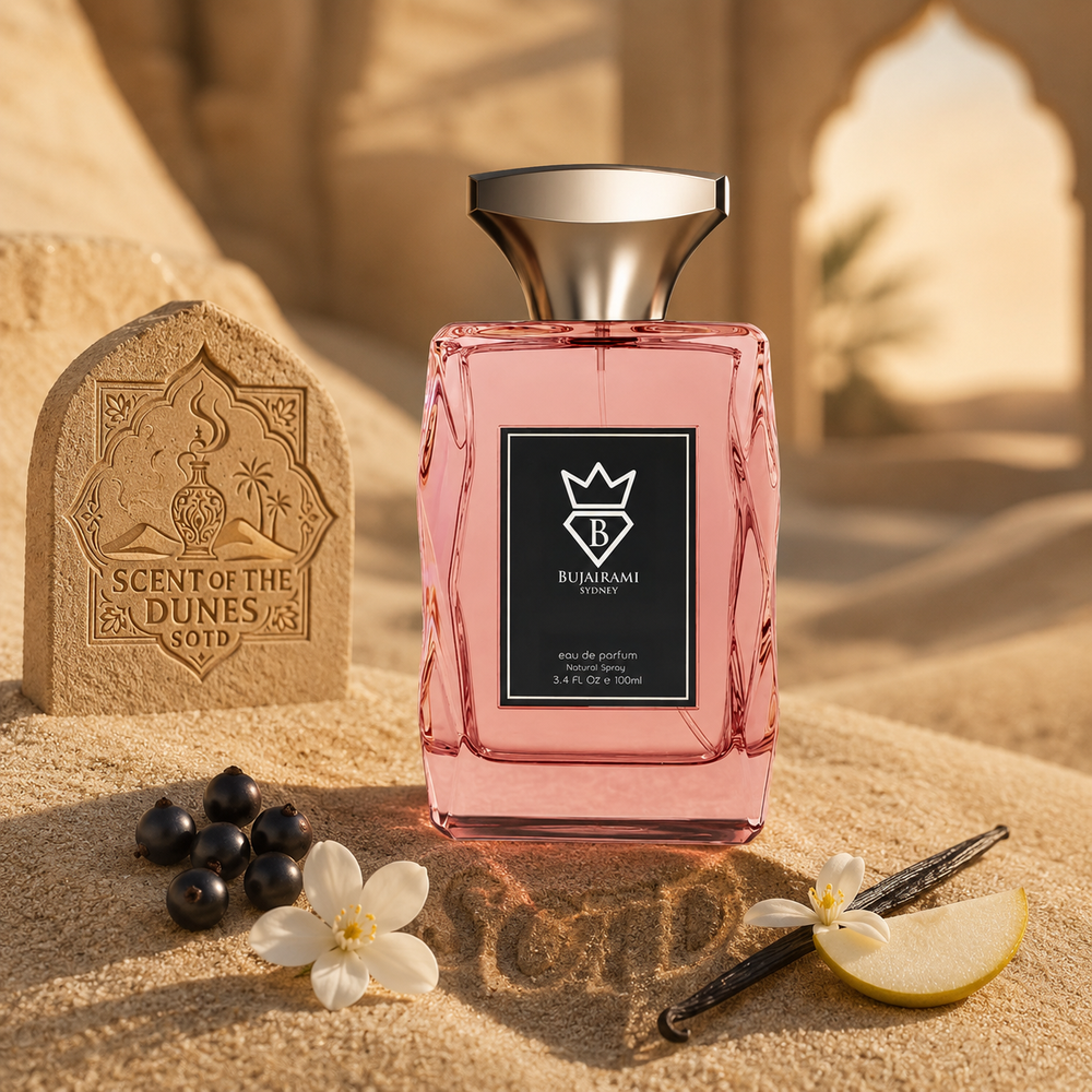 Bujairami Zeal Sugar perfume bottle at Scent of the Dunes