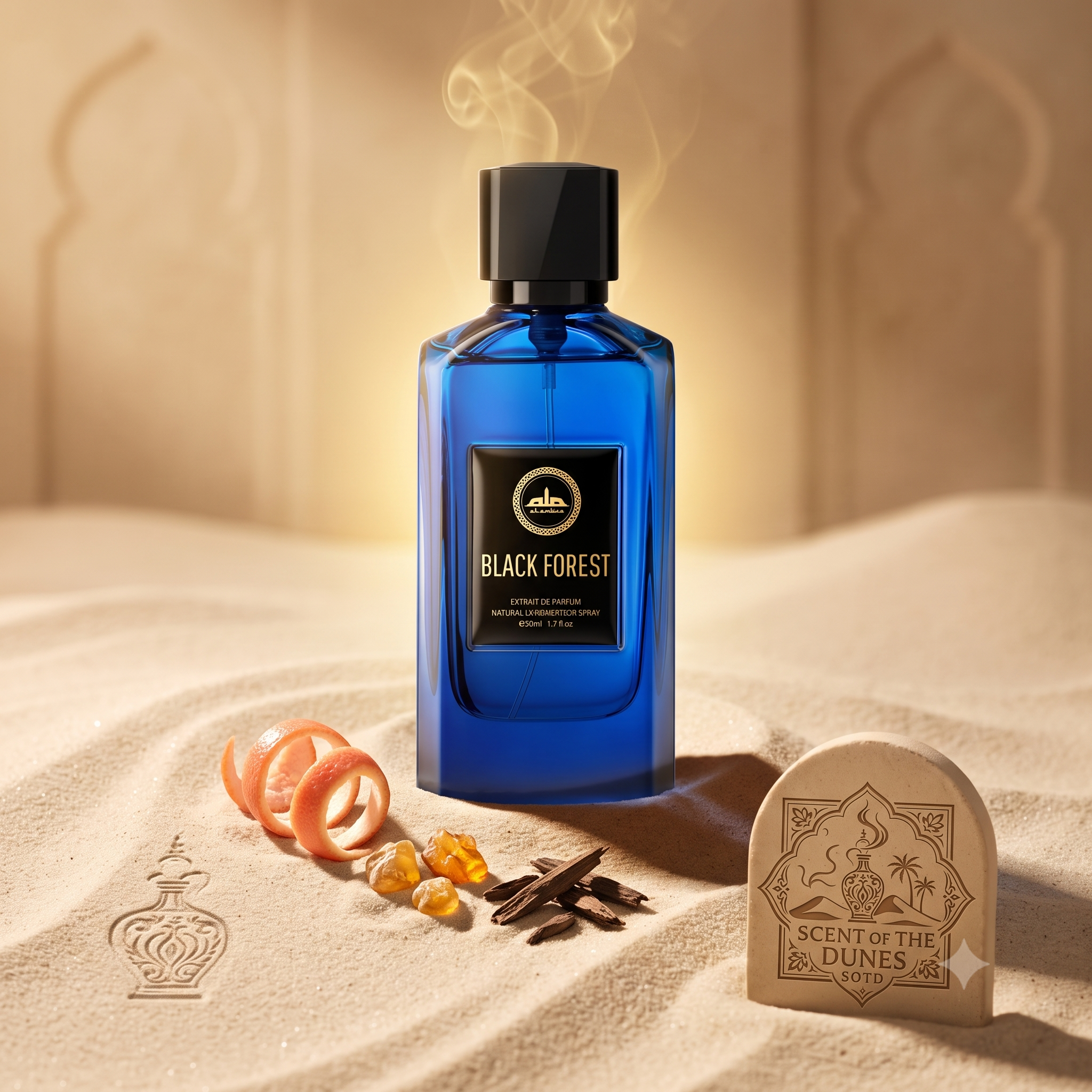 Al Ambra Black Forest Citrus Woody Unisex Extrait De Parfum 50ml
