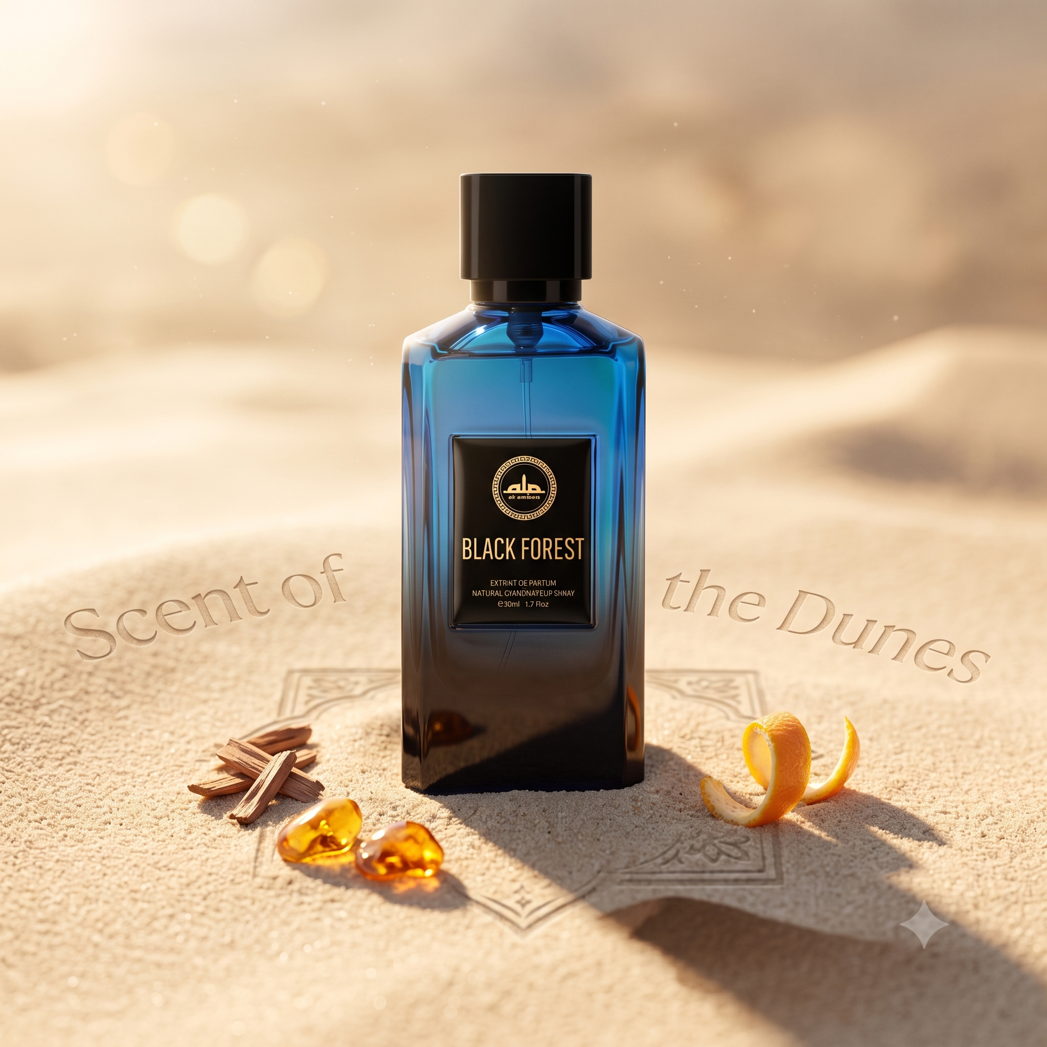 Al Ambra Black Forest Citrus Woody Unisex Extrait De Parfum 50ml