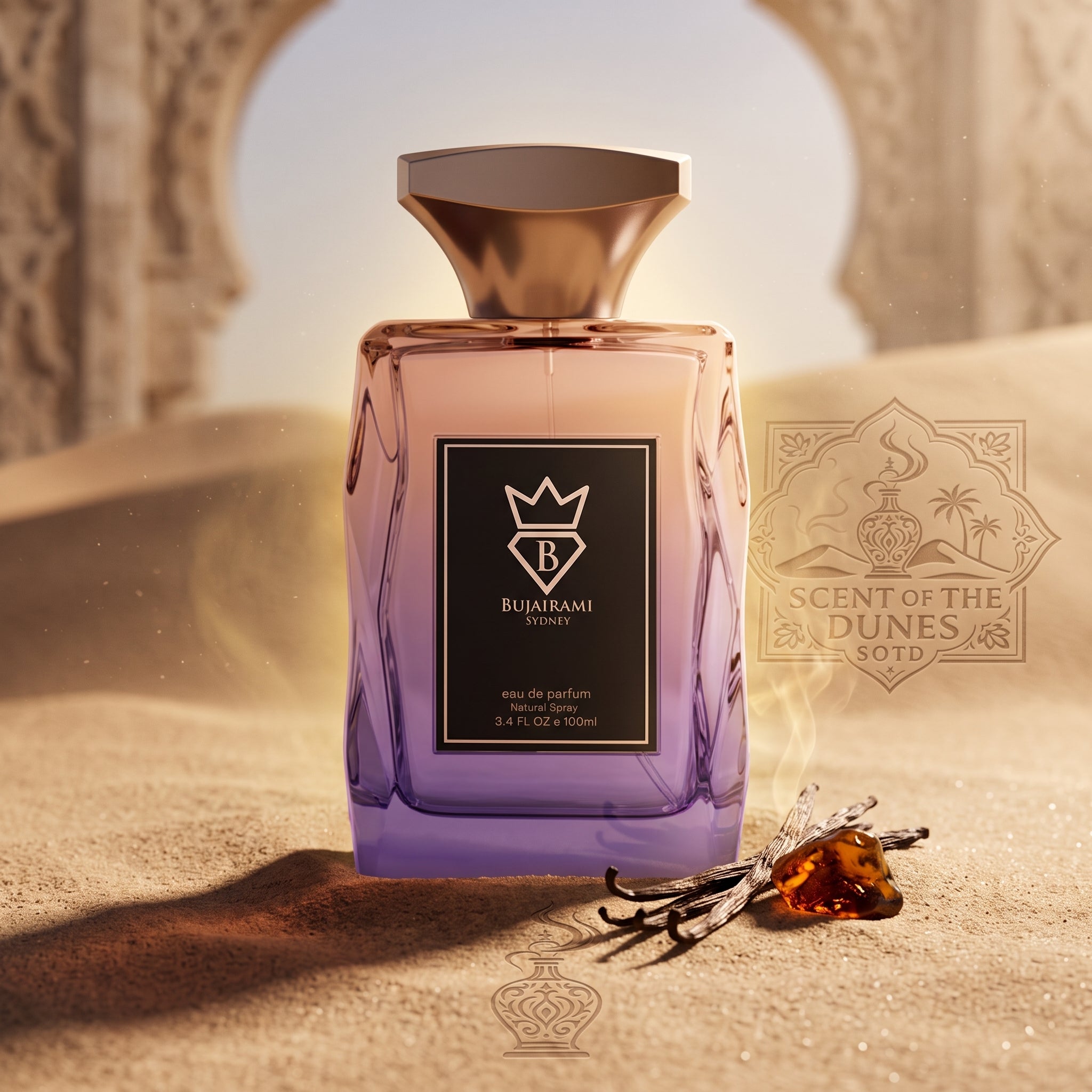 Bujairami Skin2Skin Vanilla Amber Women's EDP 100ml