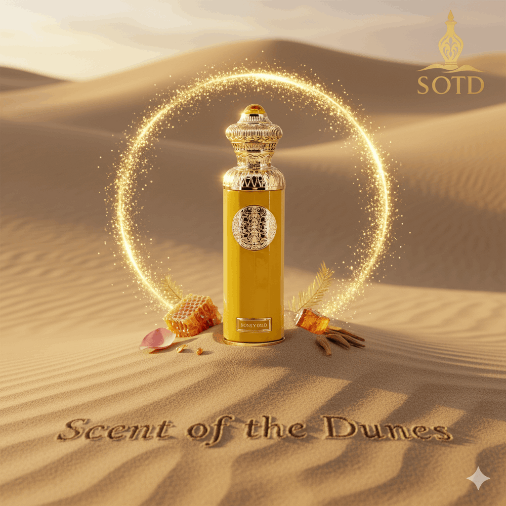 Surrati Honey Oud Perfume Bottle