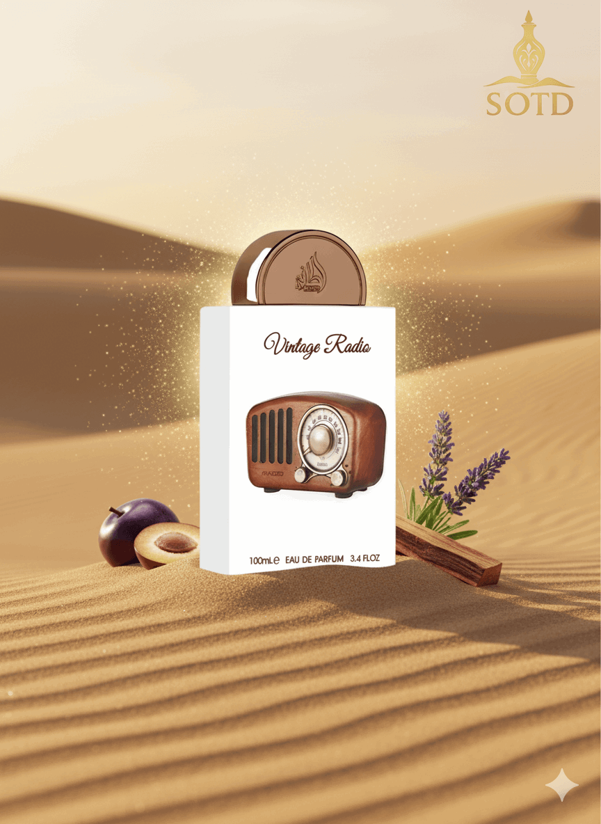 Vintage Radio by Lattafa – Scent of the Dunes