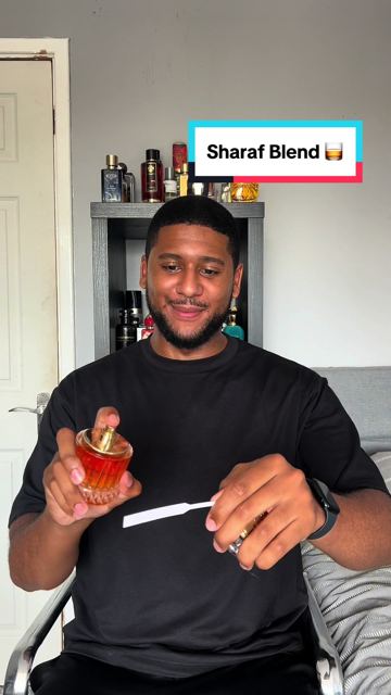 Sharaf Blend by Zimaya 🥃 #perfumetok #fyp #viral #fragrancetiktok #smellgood #tjtalksscents #fragrancecollection #sharafblend #perfumetiktok