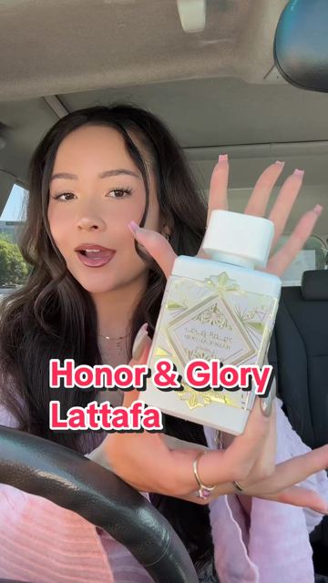 This smells delicious🤍✨ Reviewing Bade’e Al Oud Honor & Glory by Lattafa. If you’re into gourmand fruity scents, highly recommend. #perfume #perfumereview #perfumetok #perfumelover #fragrancetok #vani