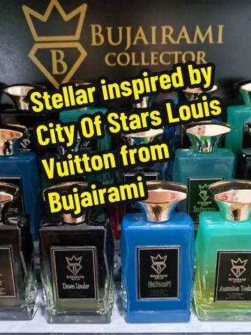 Stellar by @Bujairami Perfumes An awesome fresh sent that is inspired by Louis Vuitton City of Stars. This one is a banger!!! #bujairamibaby #whogivesabanana  #perfume #perfumetiktok #perfumelover #pe