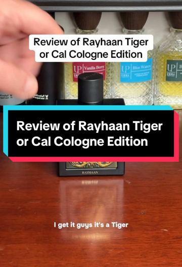 Review of Rayhaan Tiger or Cal Cologne Edition. #mrfragz #fragrance #fragrancecollection #fragrancetok #newfragrance #calcologne #calfeti #rayhaan @The Perfume Smell @Rayhaan Perfumes @Cal Cologne