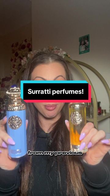 Affordable fragrances by Surrati from @Iconic perfumes  Jewel & Dolce marina 💛💙 Totally unisex, which one would you wear?  *PR  #affordableperfume #surattiperfumes #perfumetok #fragrancetok #perfume